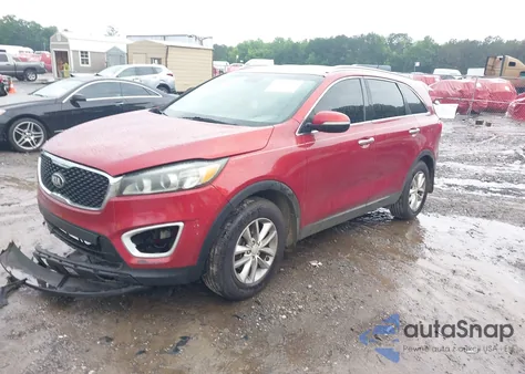 2017 Kia Sorento 2.4L Lx from USA, damaged, VIN 5XYPG4A3XHG275360